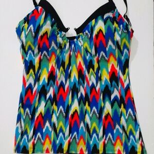 Swimsuit Top Tankini Top Y2K